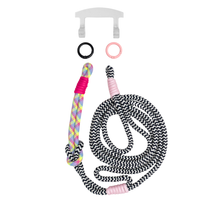 ELECTRIC BLOOM KNOTTED CORD + HOOK