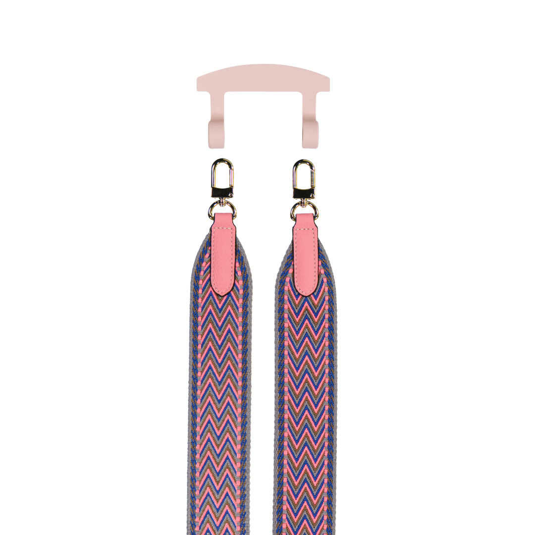 PATTERNED STRAP + HOOK