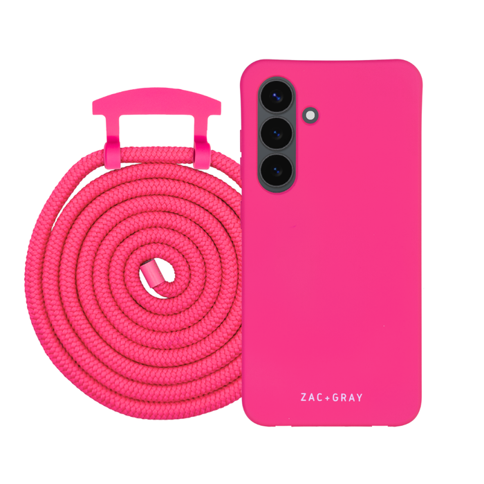 Samsung S26 HOT PINK CASE + CORD