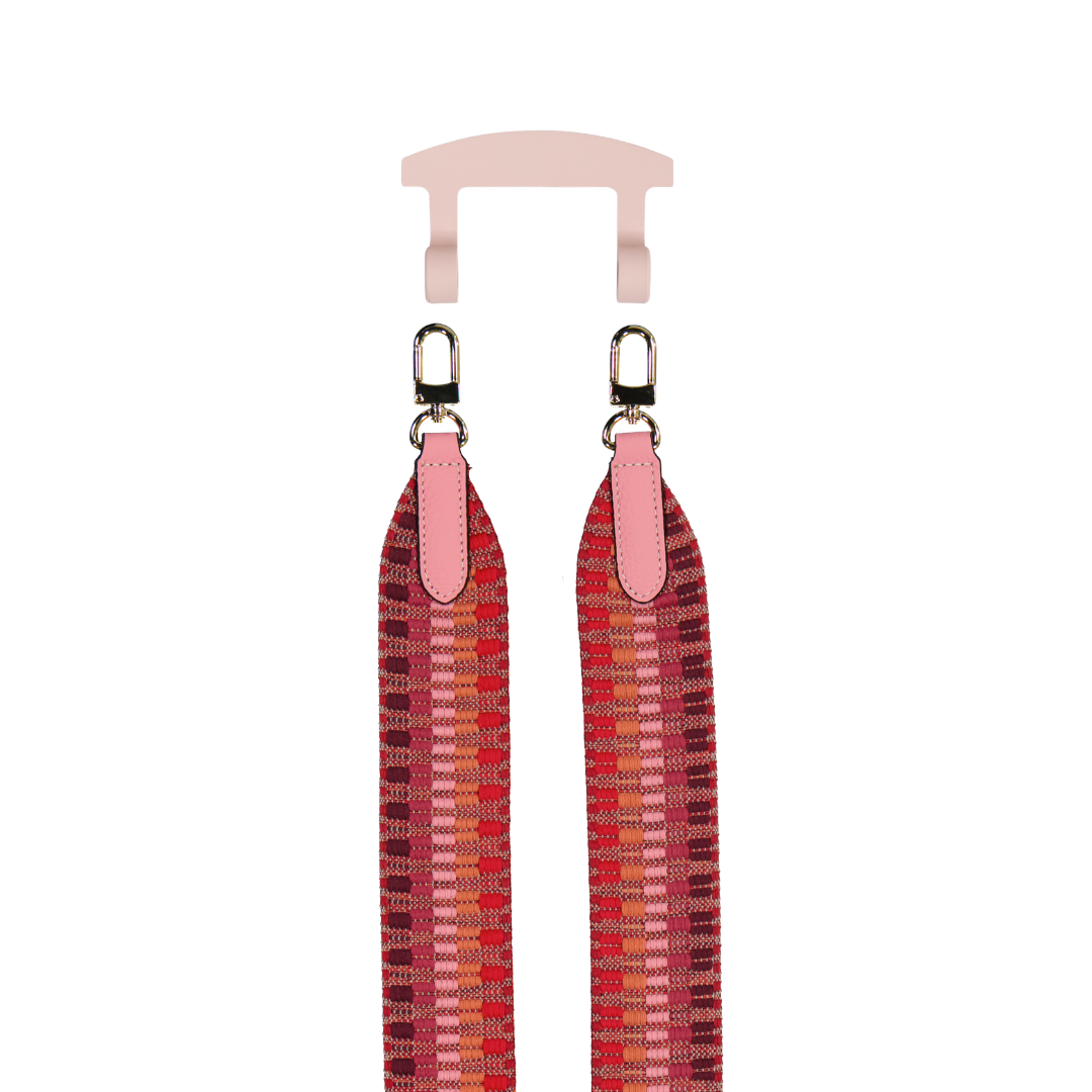 PATTERNED STRAP + HOOK