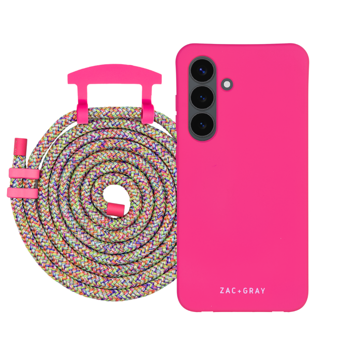 Samsung S26 HOT PINK CASE + CORD