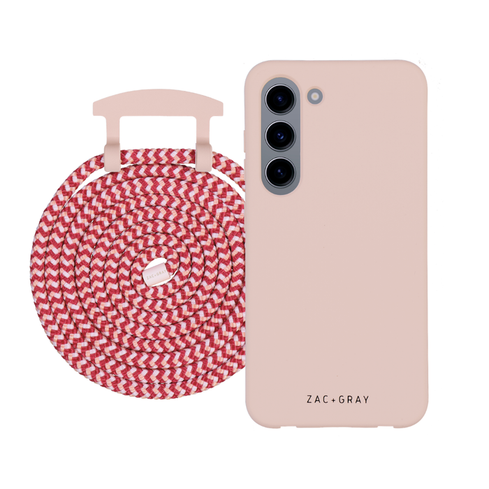Samsung S23 ROSÉ PINK CASE + CORD