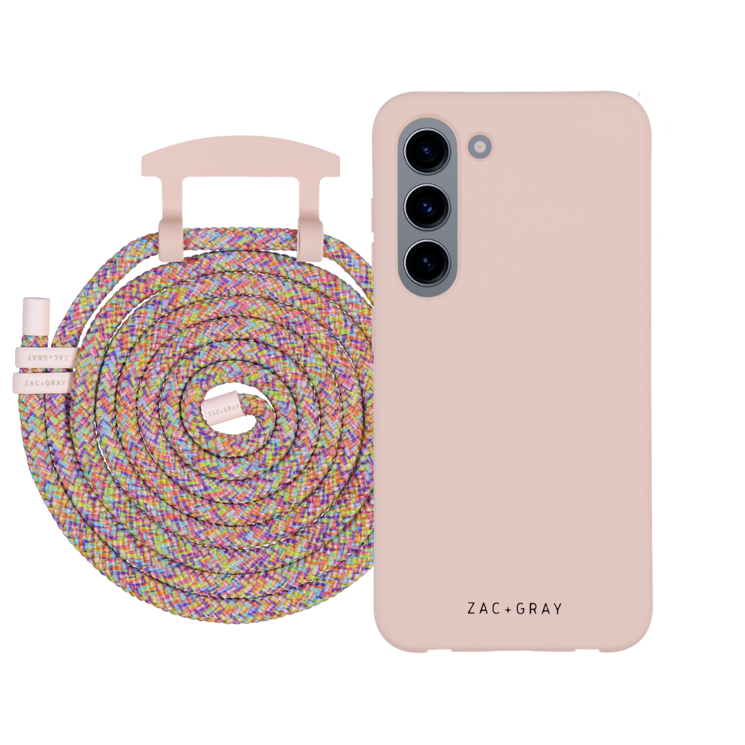 Samsung S23 ROSÉ PINK CASE + CORD