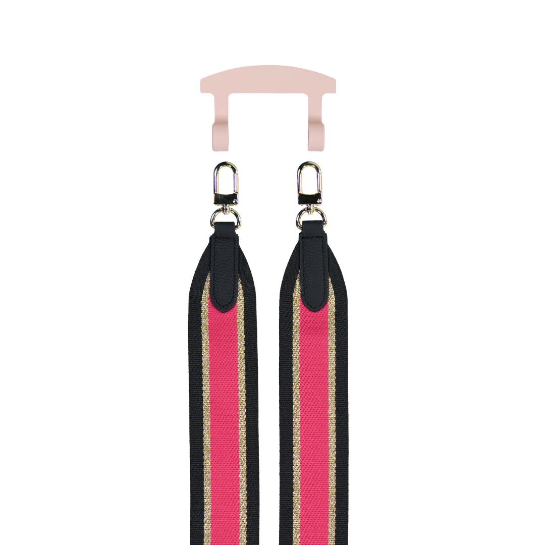 PATTERNED STRAP + HOOK