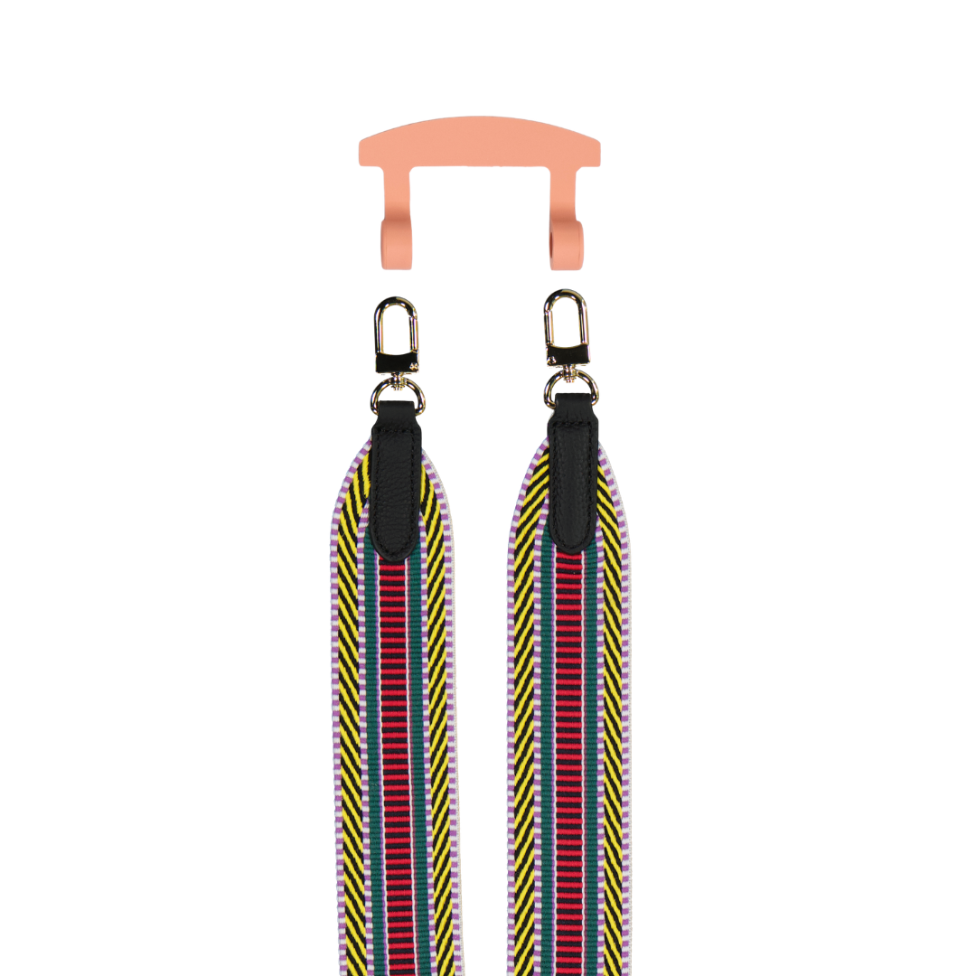 PATTERNED STRAP + HOOK