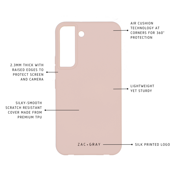 Samsung S21 ROSÉ PINK CASE
