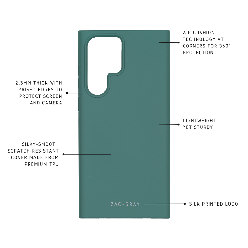 Samsung S22 Ultra TIDAL TEAL CASE