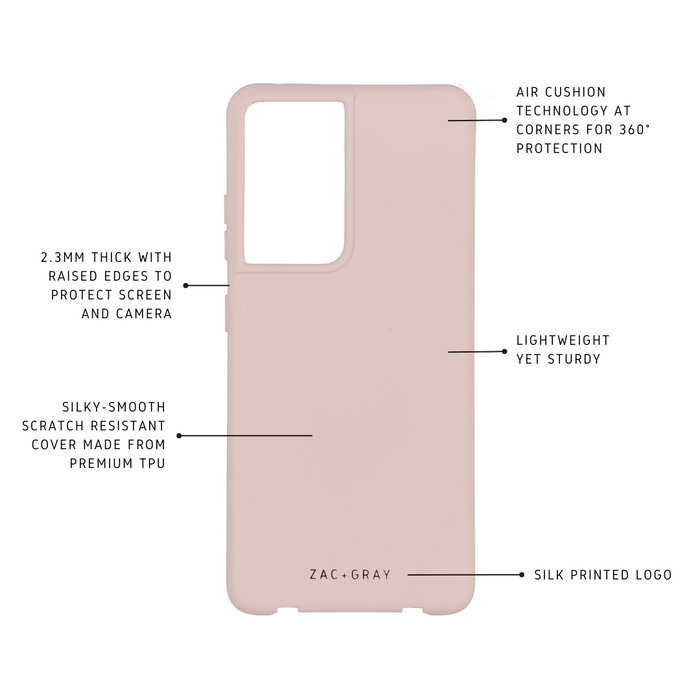 Samsung Note 20 Ultra ROSÉ PINK CASE
