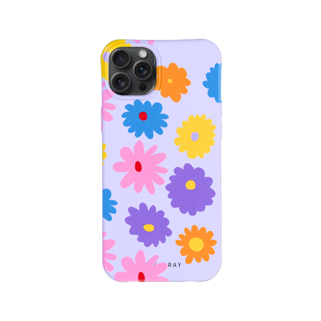 WISTERIA BLOOM DAISY PATTERNED CASE