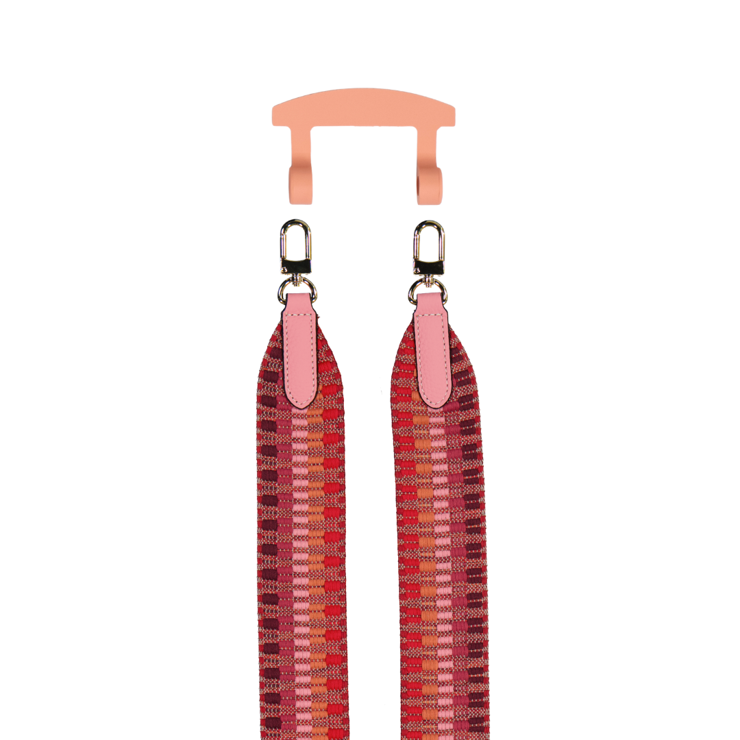 PATTERNED STRAP + HOOK