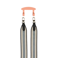 PATTERNED STRAP + HOOK