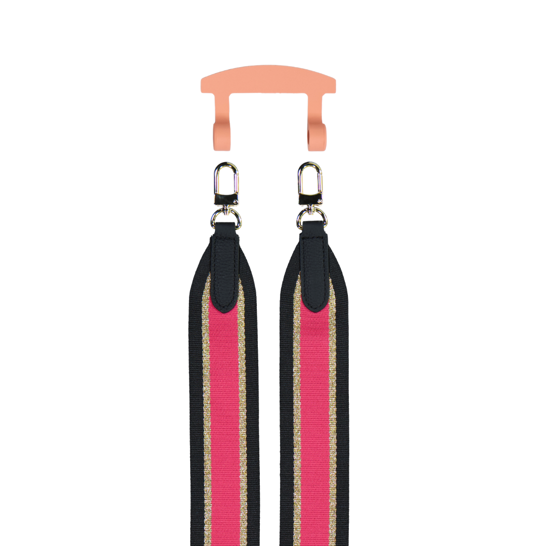 PATTERNED STRAP + HOOK