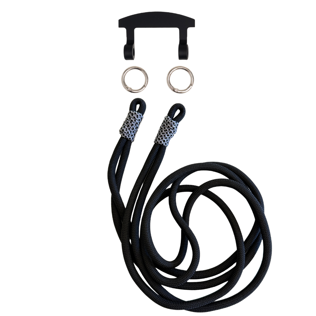 MIDNIGHT BLOOM KNOTTED CORD + HOOK