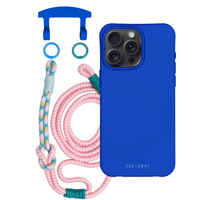 iPhone 17 Air COBALT BLUE CASE + KNOTTED CORD