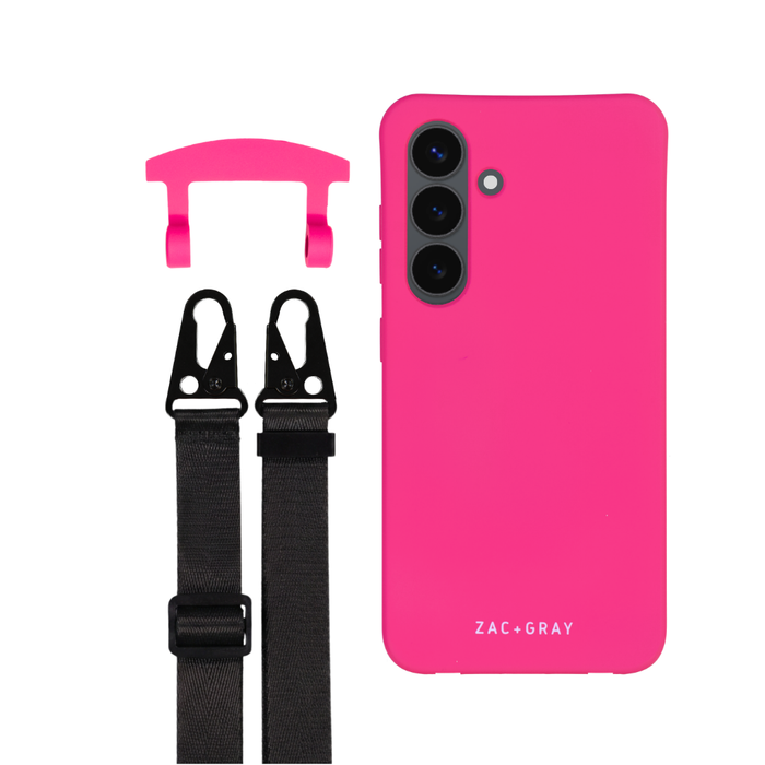 Samsung S26 HOT PINK CASE + STRAP