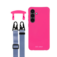 Samsung S24 HOT PINK CASE + STRAP
