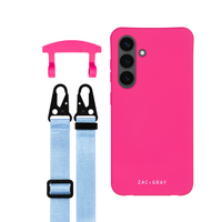 Samsung S24 HOT PINK CASE + STRAP