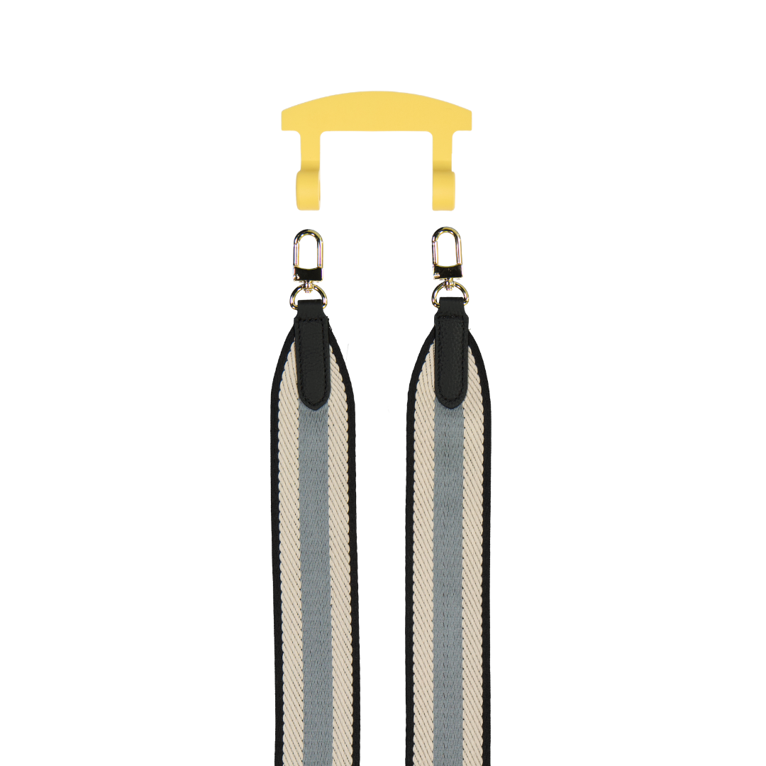 PATTERNED STRAP + HOOK