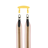 PATTERNED STRAP + HOOK