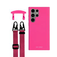 Samsung S25 Ultra HOT PINK CASE + STRAP