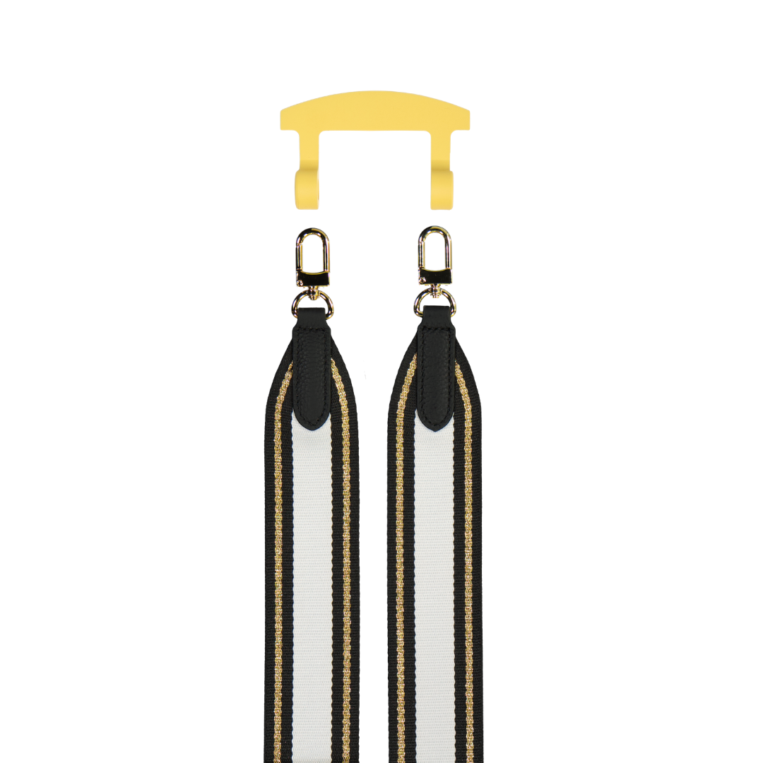 PATTERNED STRAP + HOOK