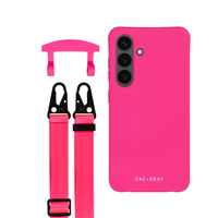Samsung S24 HOT PINK CASE + STRAP