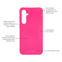 Samsung A35 and A55 HOT PINK CASE + CORD