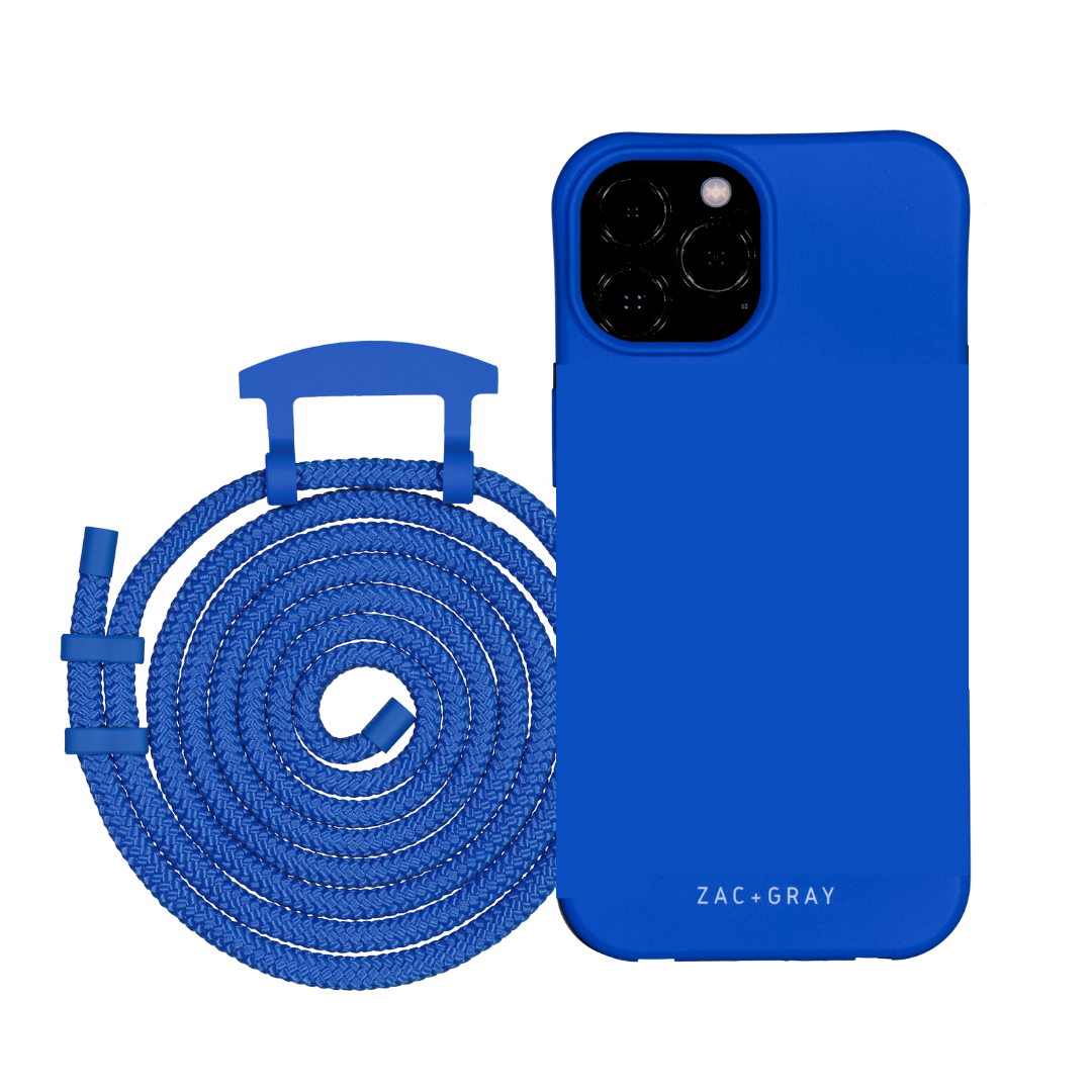 Samsung S24 Ultra COBALT BLUE CASE + COBALT BLUE  CORD