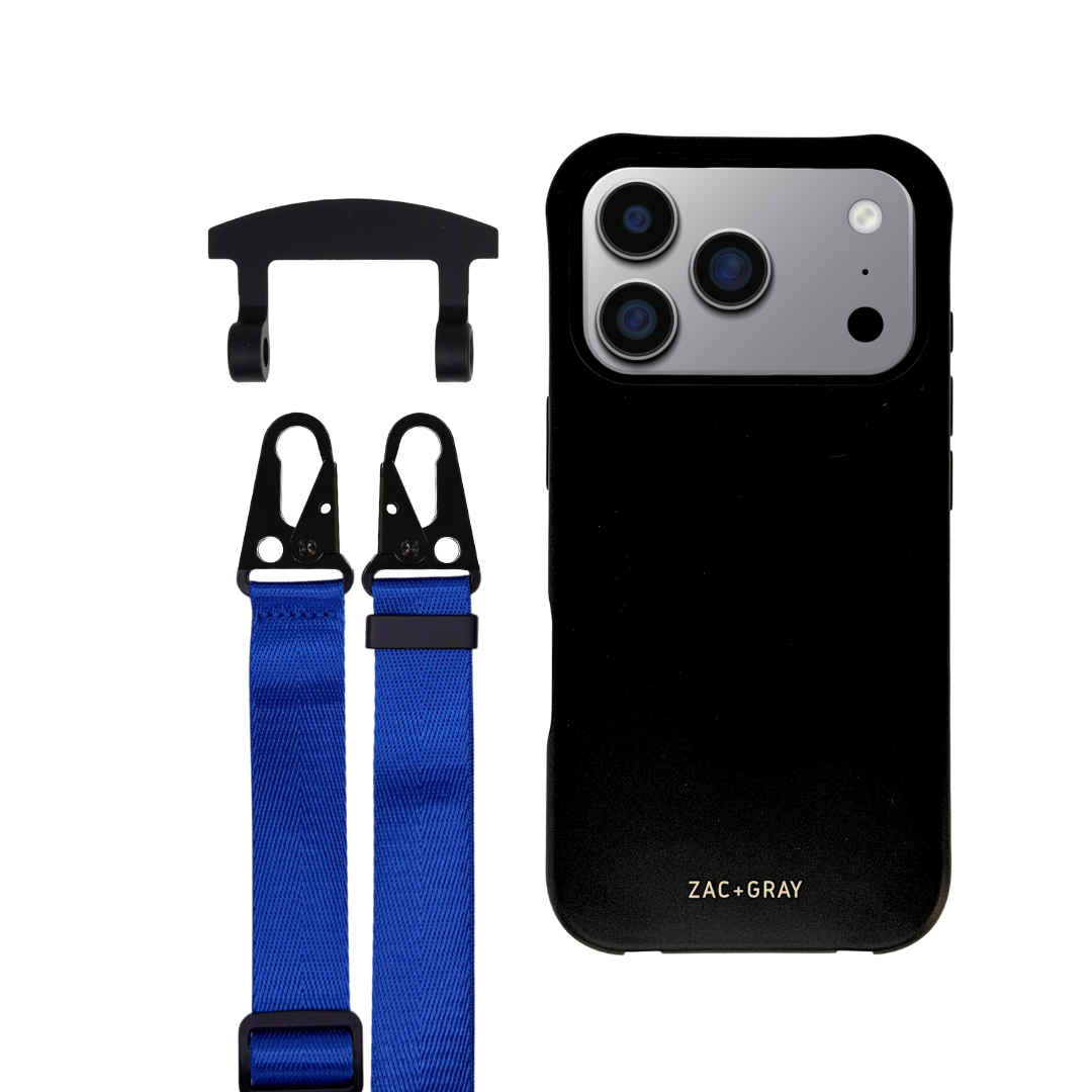 iPhone 17 Pro MIDNIGHT BLACK CASE + STRAP