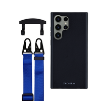 Samsung S25 Ultra MIDNIGHT BLACK CASE + STRAP