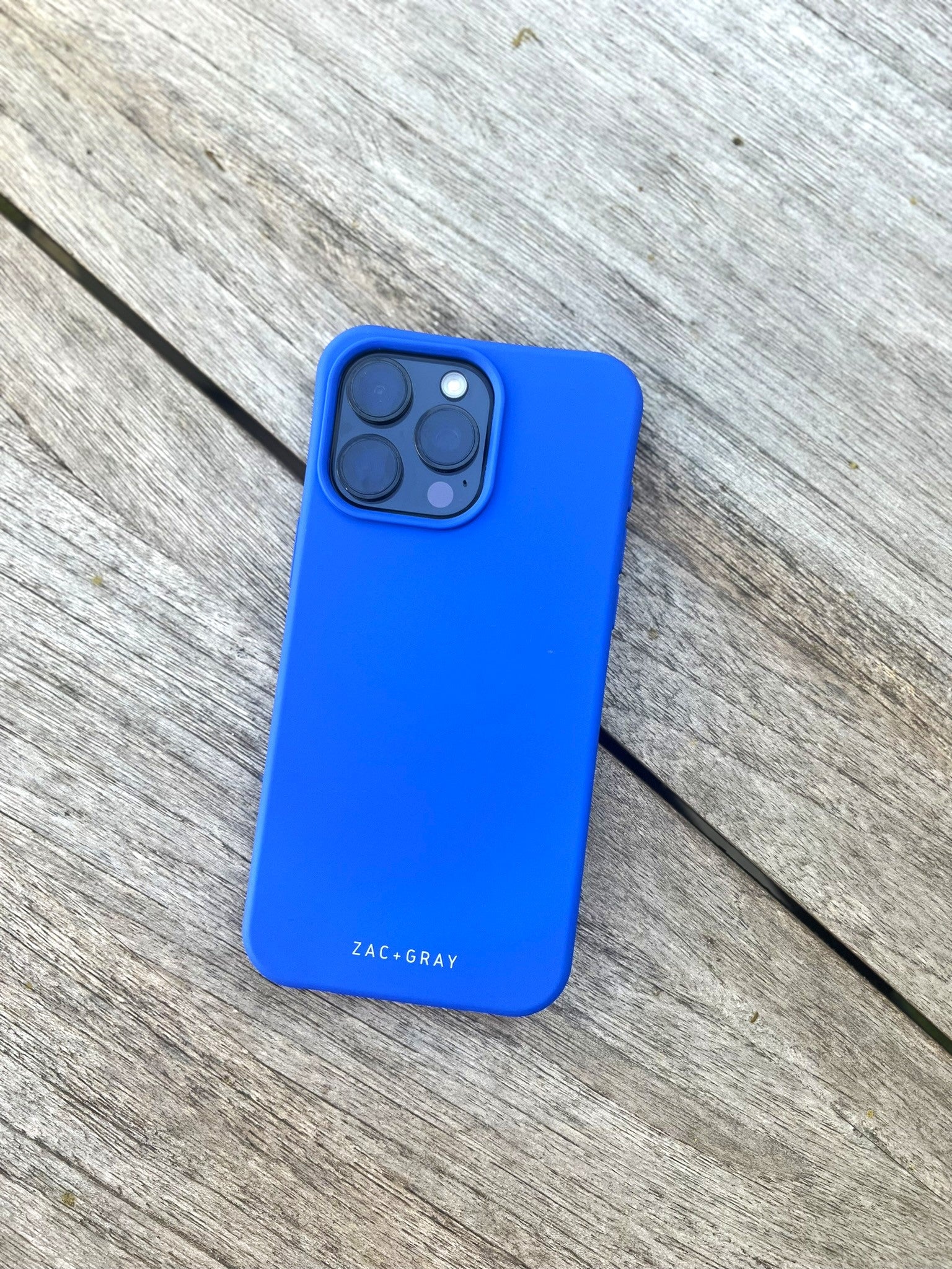 iPhone 15 Plus COBALT BLUE CASE – ZAC+GRAY