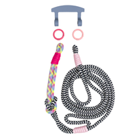 ELECTRIC BLOOM KNOTTED CORD + HOOK