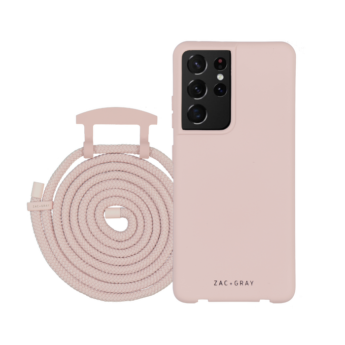 Samsung S20 Plus ROSÉ PINK CASE + ROSÉ PINK CORD