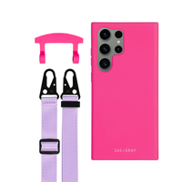 Samsung S25 Ultra HOT PINK CASE + STRAP