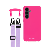 Samsung S24 HOT PINK CASE + STRAP