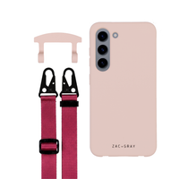 Samsung S23 ROSÉ PINK CASE + STRAP