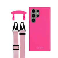 Samsung S25 Ultra HOT PINK CASE + STRAP