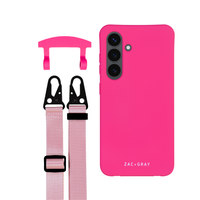 Samsung S24 HOT PINK CASE + STRAP