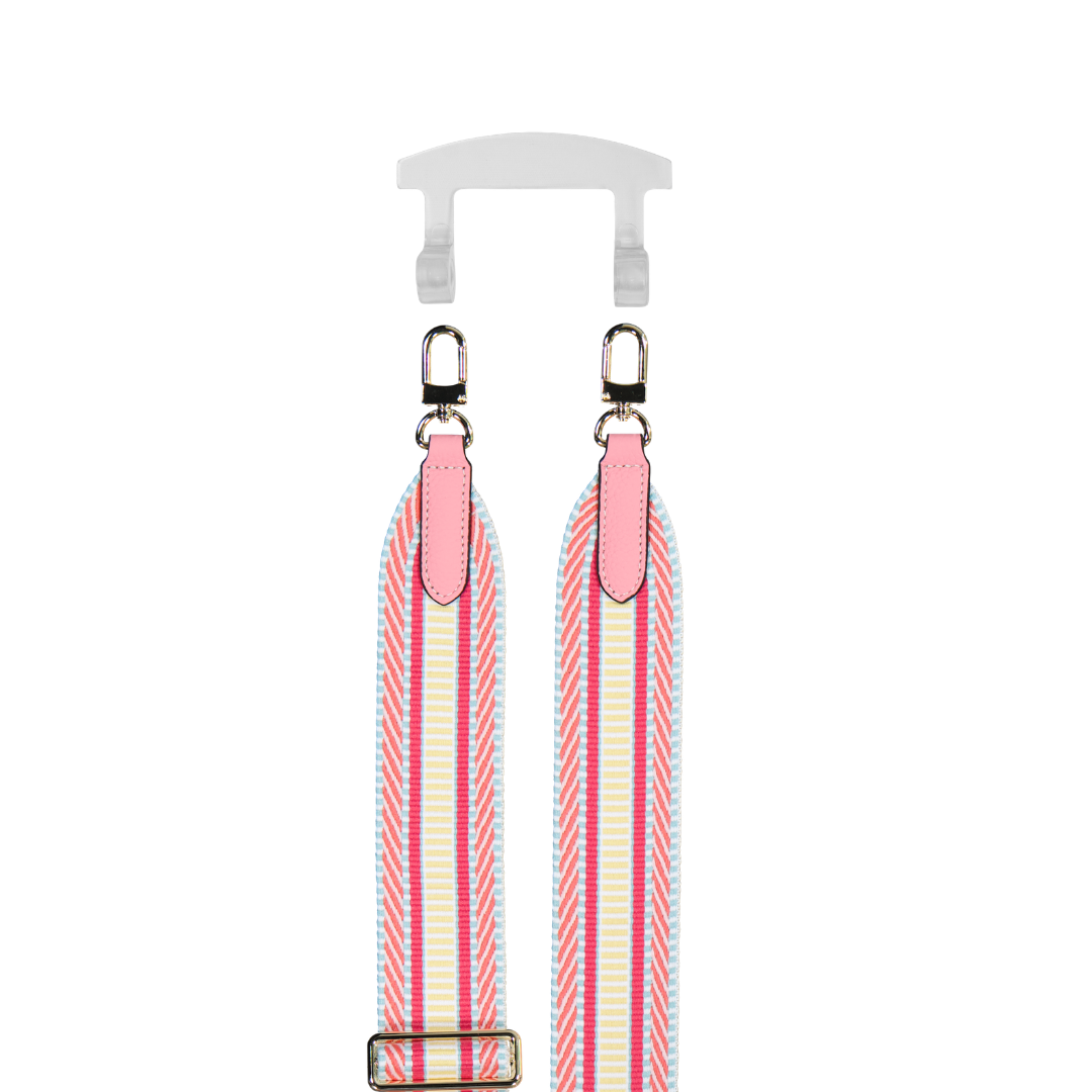 PATTERNED STRAP + HOOK