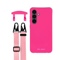 Samsung S24 HOT PINK CASE + STRAP