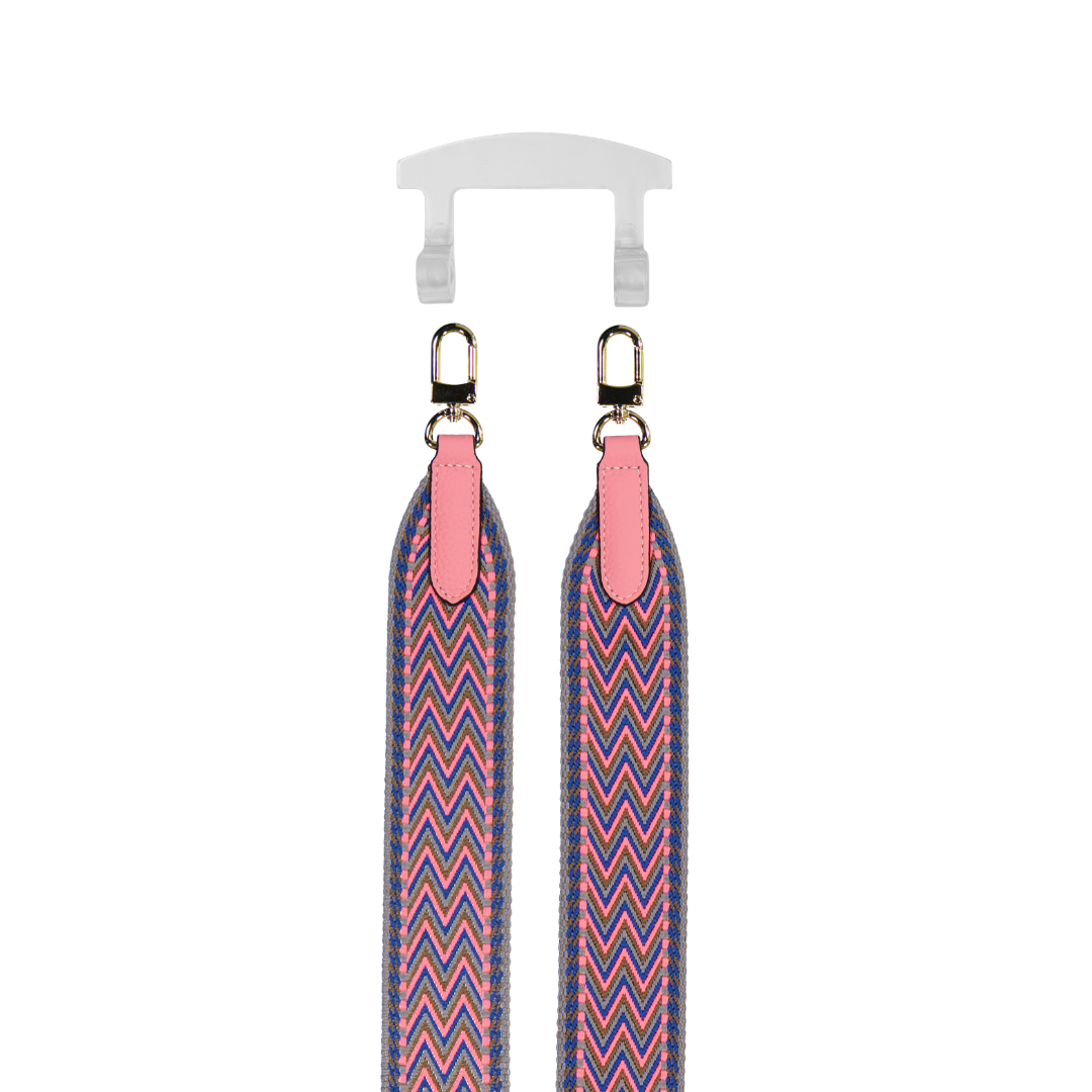 PATTERNED STRAP + HOOK