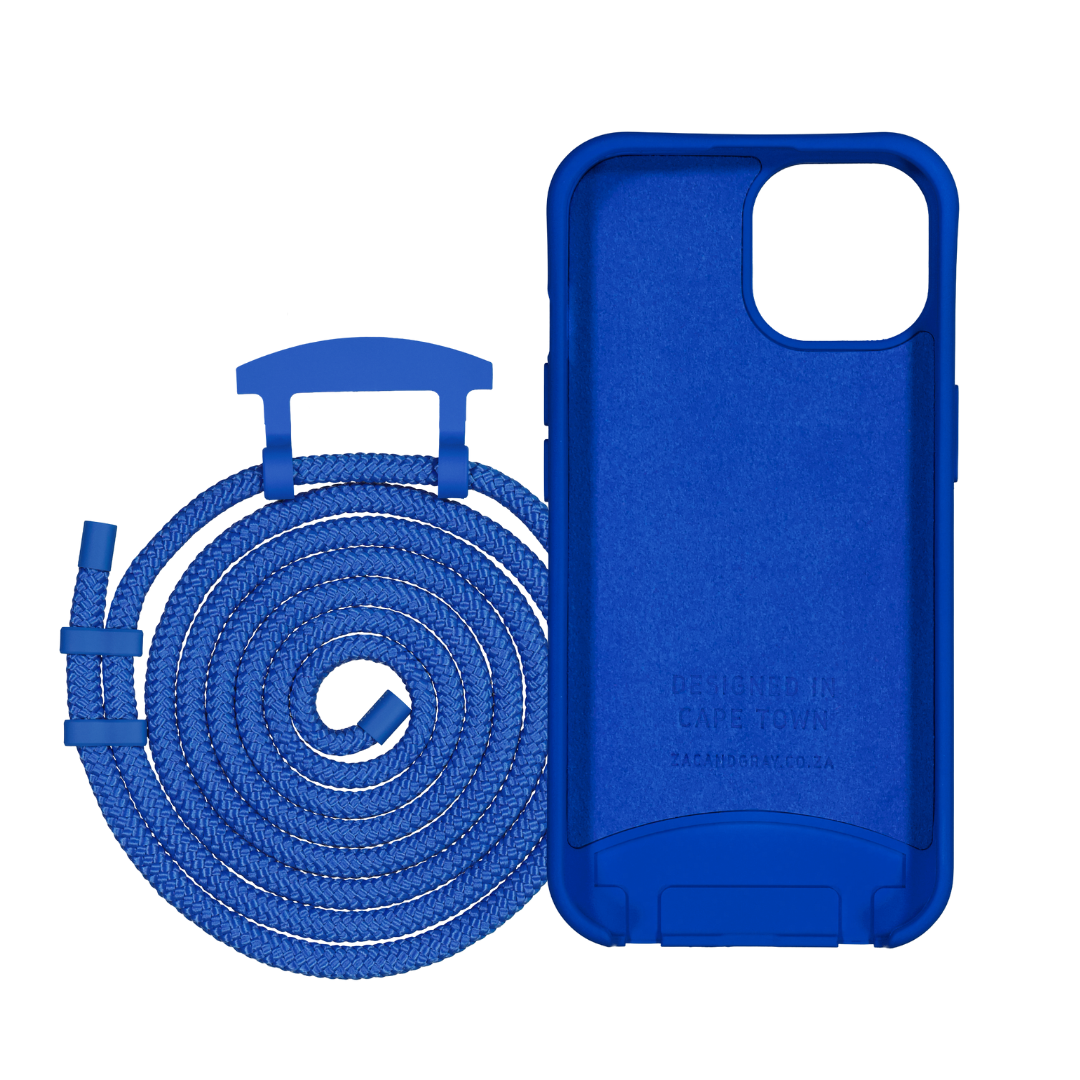 Samsung S24 Ultra COBALT BLUE CASE + COBALT BLUE  CORD