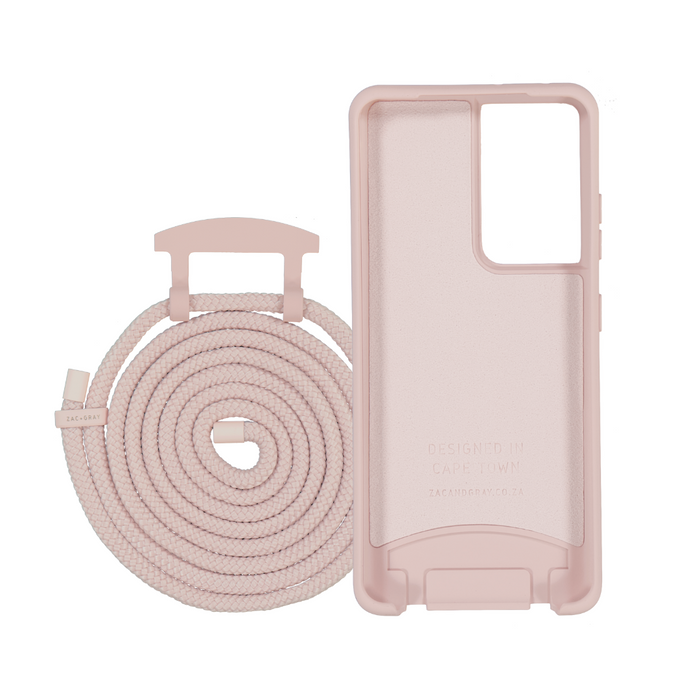Samsung S20 Ultra ROSÉ PINK CASE + ROSÉ PINK CORD