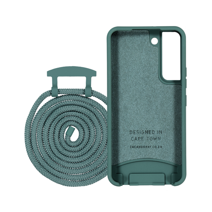 Samsung S22 TIDAL TEAL CASE + TIDAL TEAL CORD