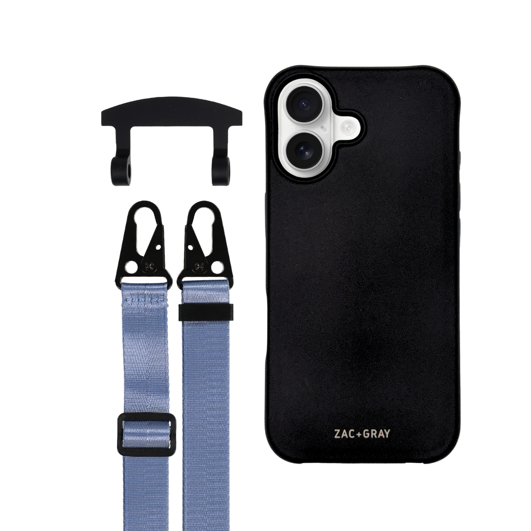 iPhone 17 MIDNIGHT BLACK CASE + STRAP
