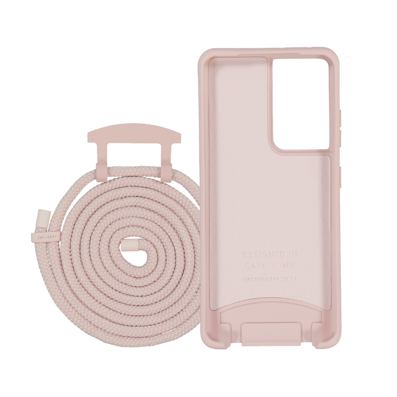 Samsung Note 20 Ultra ROSÉ PINK CASE + ROSÉ PINK CORD