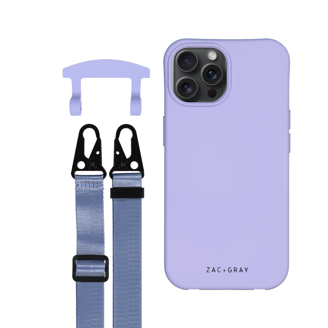 iPhone 15 Pro Max WISTERIA BLOOM CASE + STRAP