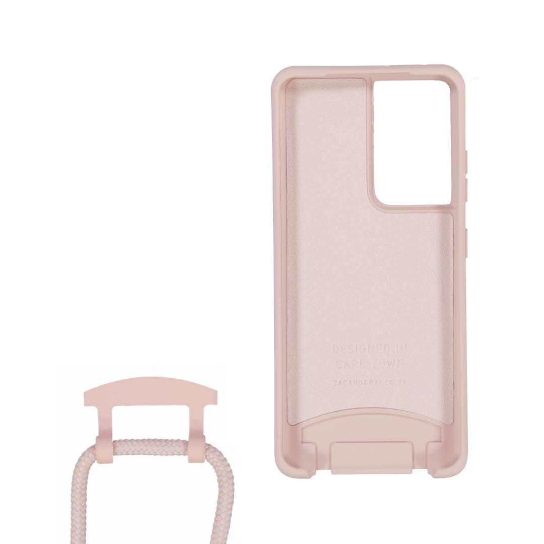 Samsung S20 Plus ROSÉ PINK CASE + ROSÉ PINK CORD