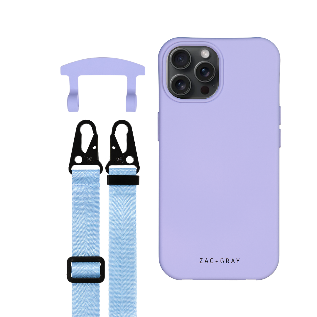 iPhone 15 Pro Max WISTERIA BLOOM CASE + STRAP