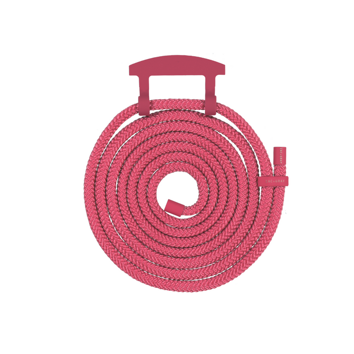 RASPBERRY RED CORD WITH RASPBERRY RED HOOK